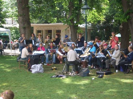 all band in Pavillion Gardens